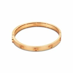 1854 Tree Of Life® Insignia 18ct Gold Bangle (16.5cm)