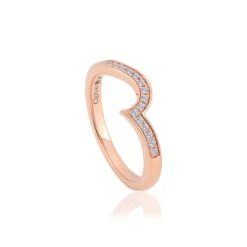 18ct Rose Gold Forever Fairytale Wedding Ring