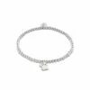 Paw Prints On My Heart Silver Affinity Bracelet -Clogau 3SAFF0224