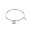 Always In My Heart Silver Affinity Bracelet 1 Always In My Heart Silver Affinity Bracelet -Clogau 3SAFF0361