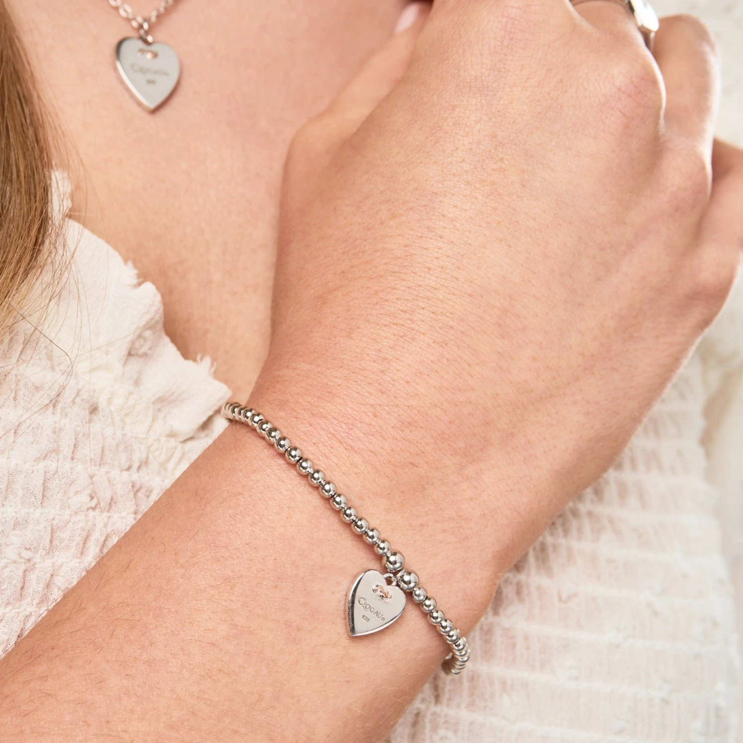 Tree Of Life® Insignia Heart Silver Affinity Bracelet 5 Tree Of Life® Insignia Heart Silver Affinity Bracelet - Image 3