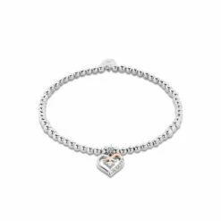 Clogau® Kiss Silver Affinity Bracelet