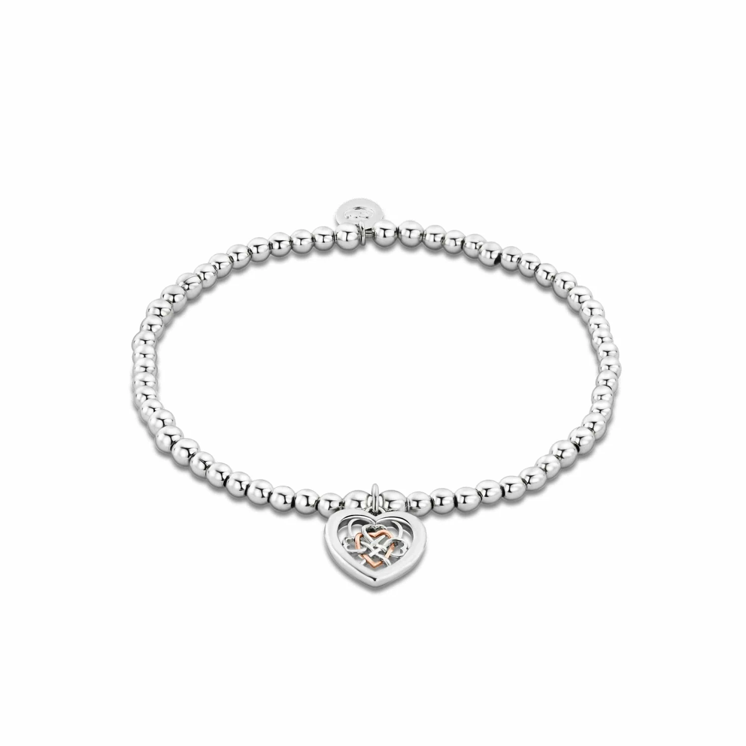 Welsh Royalty Heart Silver Affinity Bracelet 3 Welsh Royalty Heart Silver Affinity Bracelet