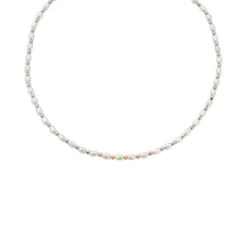 Beachcomber Silver And Pearl Choker