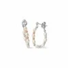 Beachcomber Silver And Pearl Drop Earrings 2 Beachcomber Silver And Pearl Drop Earrings -Clogau 3SBCH0630