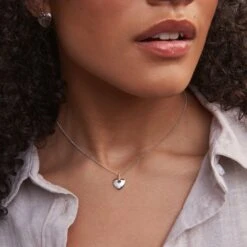 Cariad® Silver Heart Pendant -Clogau 3SCA012 2