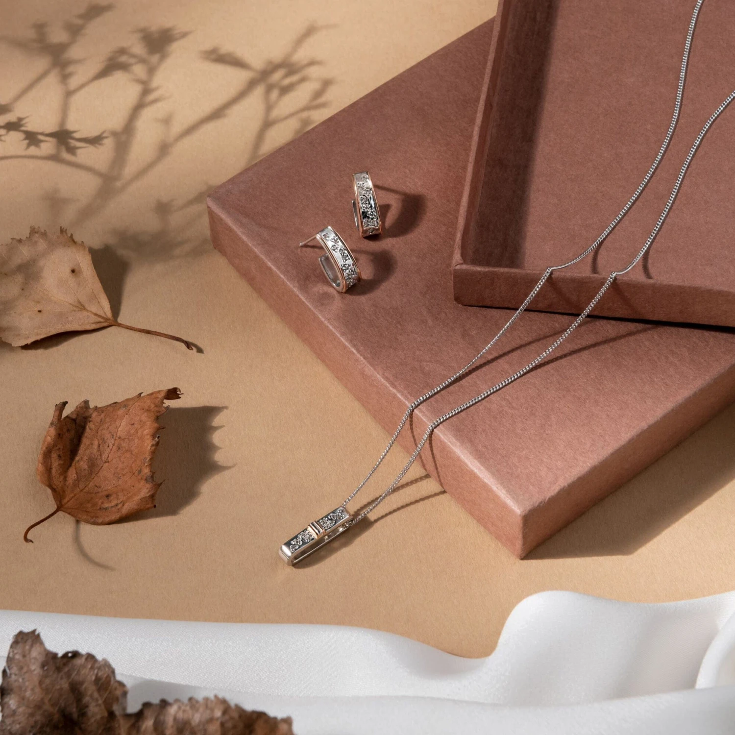 Cariad® Sparkle Silver Drop Pendant 6 Cariad® Sparkle Silver Drop Pendant - Image 4