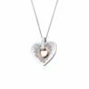 Cariad® Sparkle Large Silver Heart Pendant 2 Cariad® Sparkle Large Silver Heart Pendant -Clogau 3SCCP01 52657a8b 10d5 42e5 b50e 80f5ea59675b