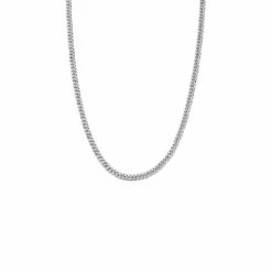 Tree Of Life® Insignia Silver Curb Chain Necklace