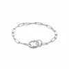 Clogau® Connection Silver Bracelet -Clogau 3SCRL0744