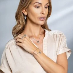 Cariad® Sparkle Silver Heart Pendant 10 Cariad® Sparkle Silver Heart Pendant -Clogau 3SCRS0193 4