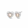 Cariad® Sparkle Silver Stud Earrings -Clogau 3SCRS0652