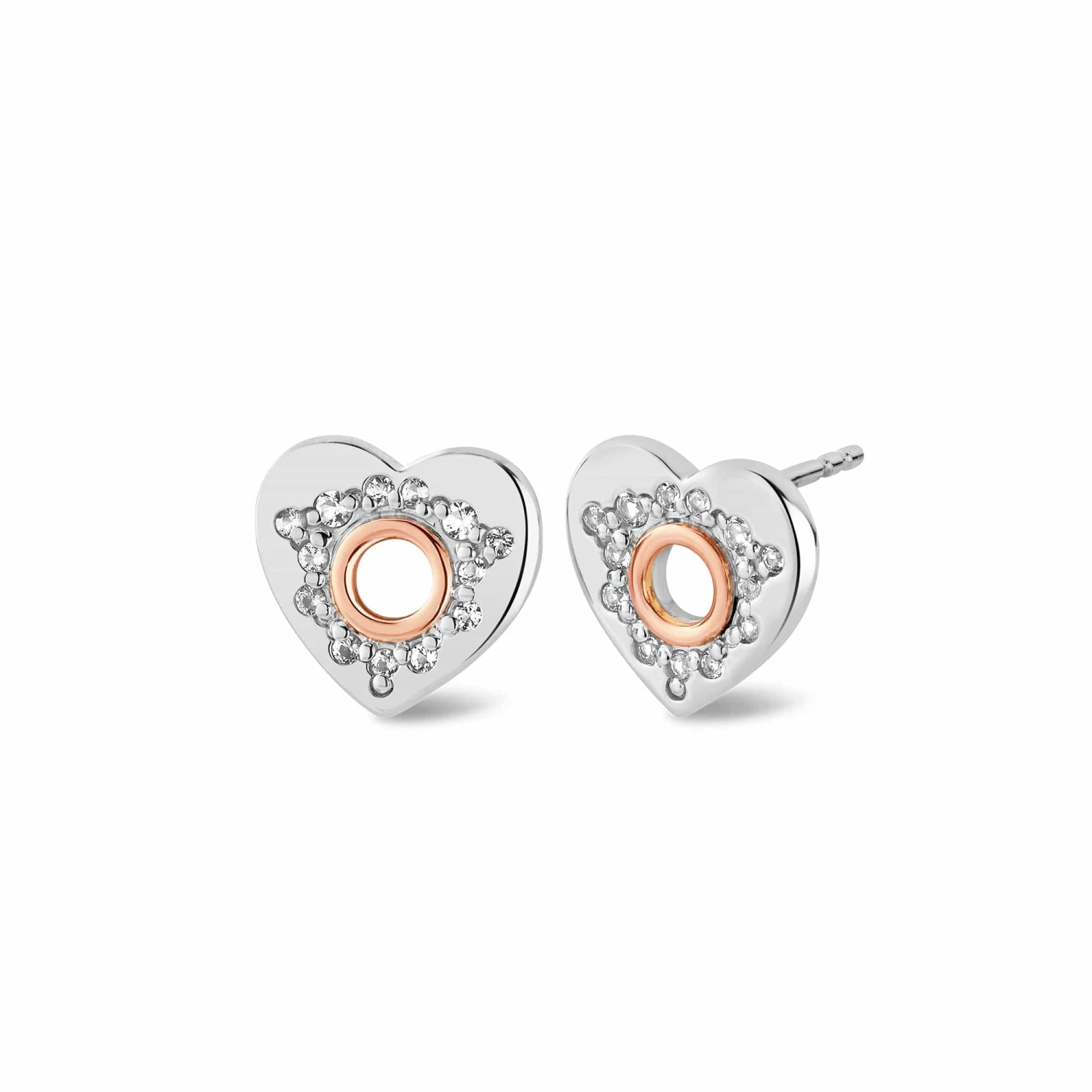 Cariad® Sparkle Silver Stud Earrings 3 Cariad® Sparkle Silver Stud Earrings