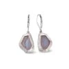Capstones Silver And Blue Lace Agate Drop Earrings 1 Capstones Silver And Blue Lace Agate Drop Earrings -Clogau 3SCST0612