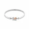 Welsh Dragon Silver Bangle -Clogau 3SD005BG