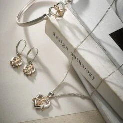 Dwynwen Silver And Opal Pendant 7 Dwynwen Silver And Opal Pendant -Clogau 3SDWP 3