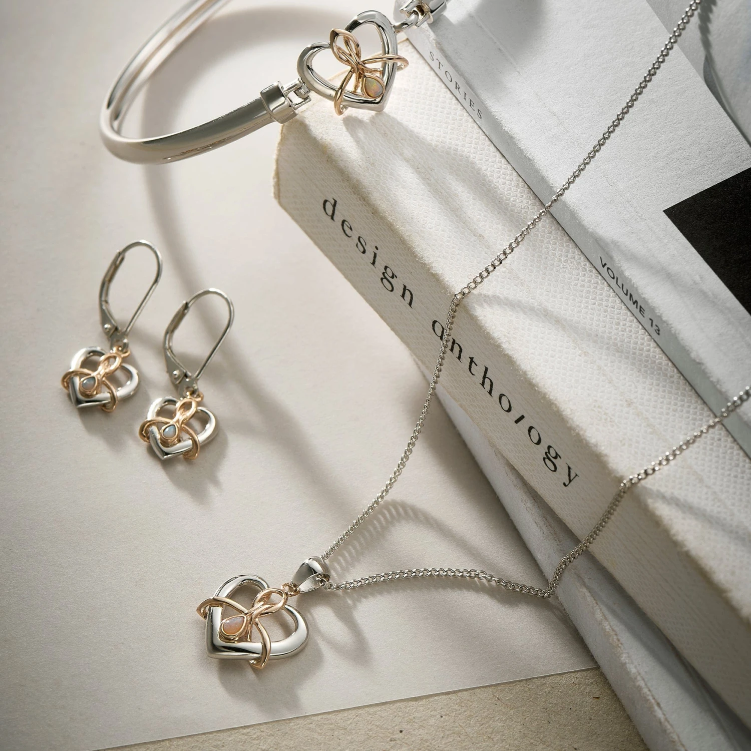 Dwynwen Silver And Opal Pendant 5 Dwynwen Silver And Opal Pendant - Image 3