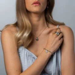 Princess Diana Silver And Sapphire Ring 8 Princess Diana Silver And Sapphire Ring -Clogau 3SLDD0075 1