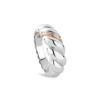 Lover's Twist Silver Ring -Clogau 3SLTW0655