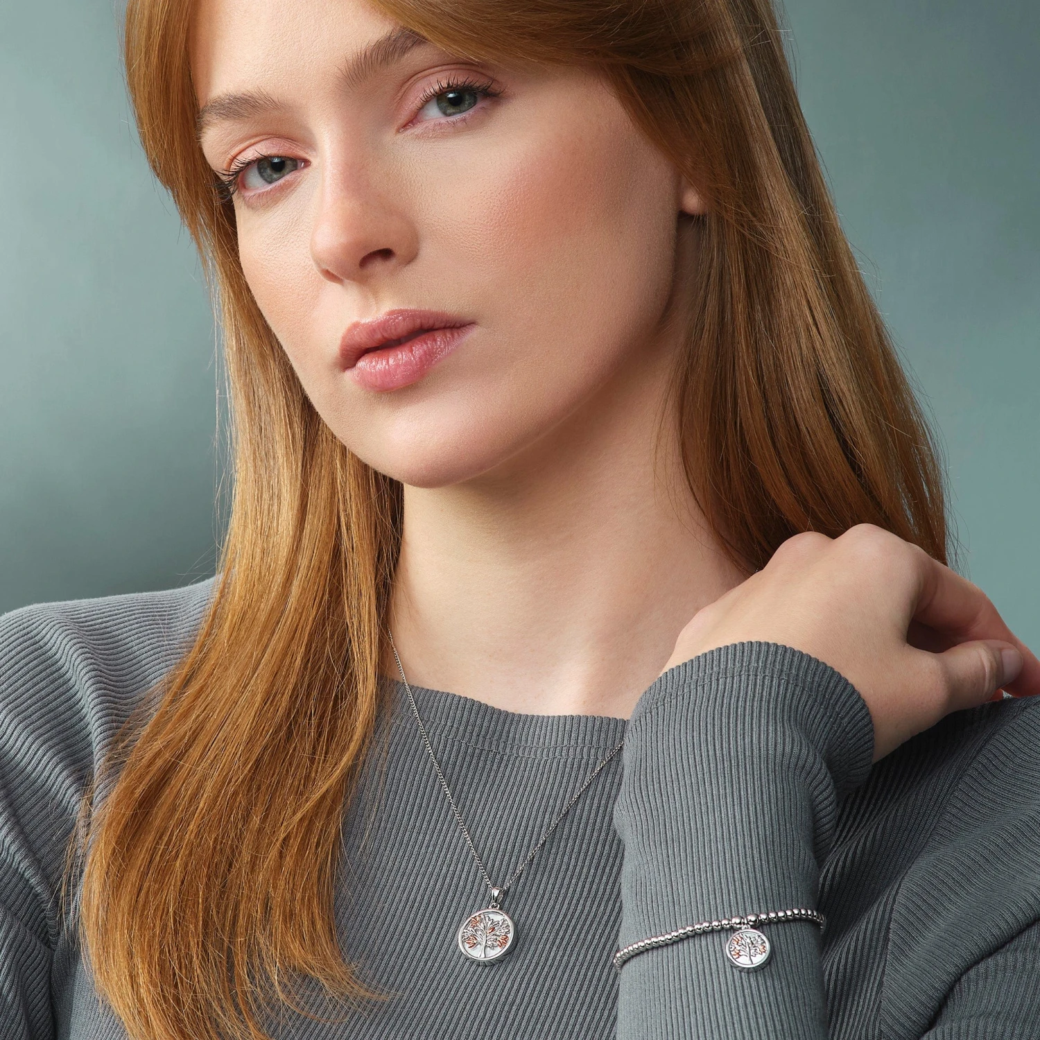 Tree Of Life® Silver And Mother Of Pearl Circle Affinity Bracelet 4 Tree Of Life® Silver And Mother Of Pearl Circle Affinity Bracelet - Image 2