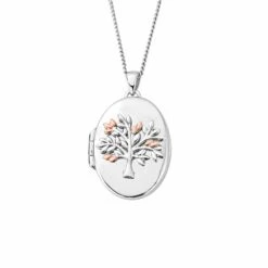 Tree Of Life® Silver Oval Locket