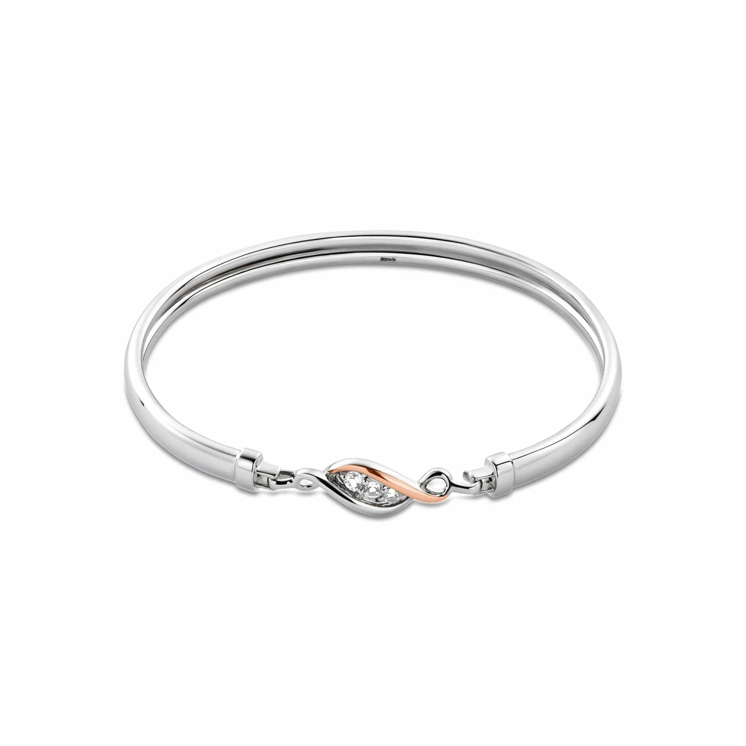 Past Present Future Silver Bangle 3 Past Present Future Silver Bangle