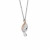 Past Present Future Silver Pendant 2 Past Present Future Silver Pendant -Clogau 3SPPFP 61810cee 85dc 44ee 8212 d6f0a75445cc