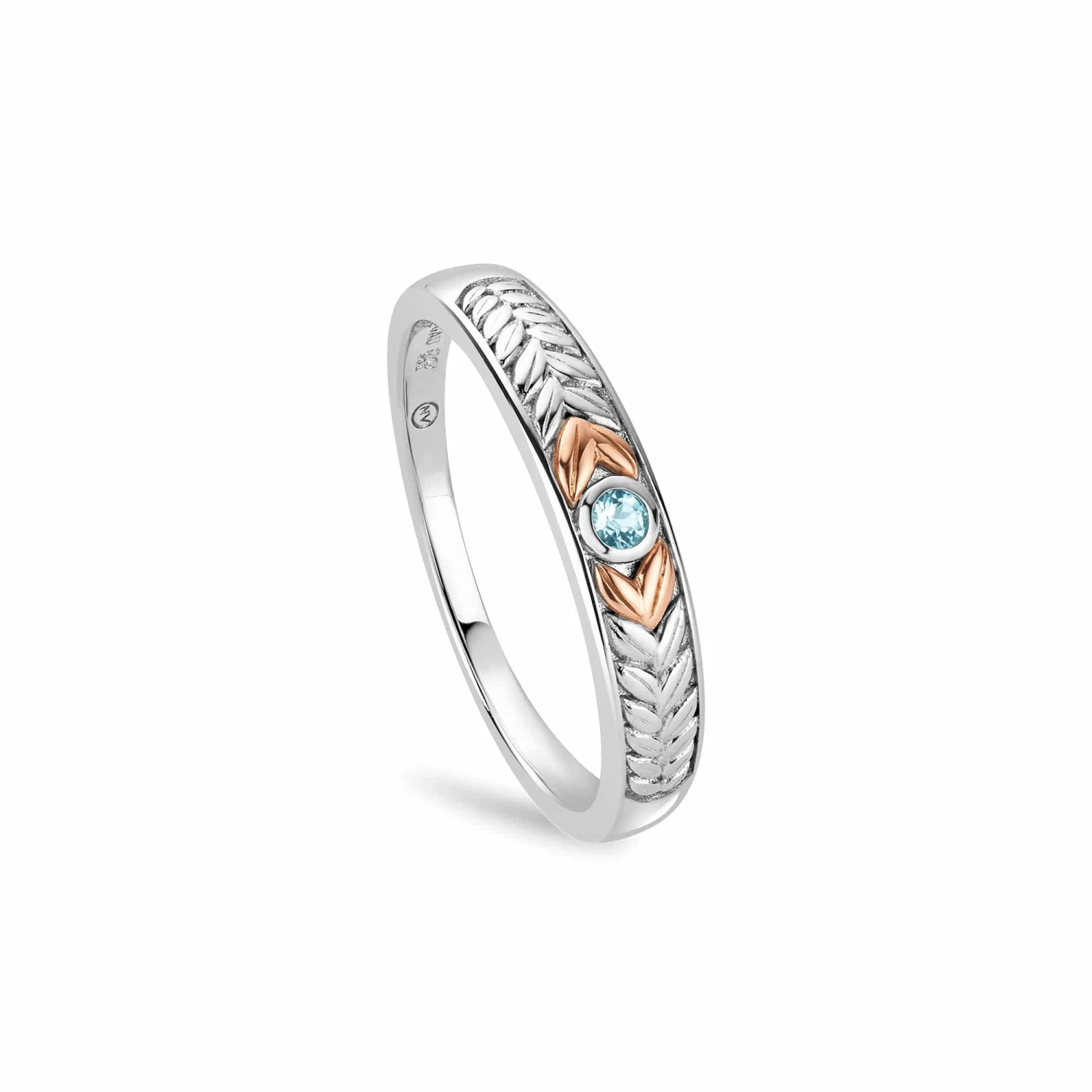Lilibet Silver And Sky Blue Topaz Slim Channel Ring 3 Lilibet Silver And Sky Blue Topaz Slim Channel Ring
