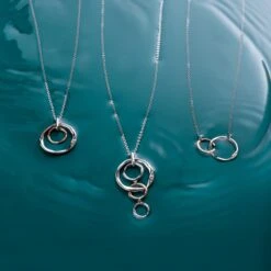 Ripples Silver Choker -Clogau 3SRPP0601 2