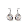 Salacia Silver And Pearl Oyster Drop Earrings 2 Salacia Silver And Pearl Oyster Drop Earrings -Clogau 3SSPE
