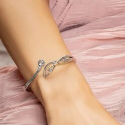 Swallow Falls Silver Bangle -Clogau 3SSWF0106 2