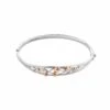 Tree Of Life® Silver Oval Bangle -Clogau 3STLB2