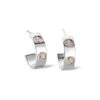 Tree Of Life® Insignia Silver Half-Hoop Earrings 2 Tree Of Life® Insignia Silver Half-Hoop Earrings -Clogau 3STOL0180