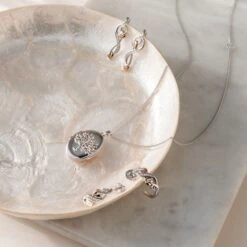 Tree Of Life® Silver Vine Drop Earrings 7 Tree Of Life® Silver Vine Drop Earrings -Clogau 3STOL0202 3