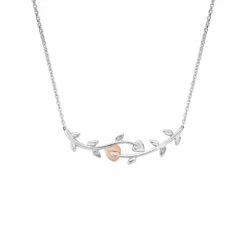 Vine Of Life Silver Necklace