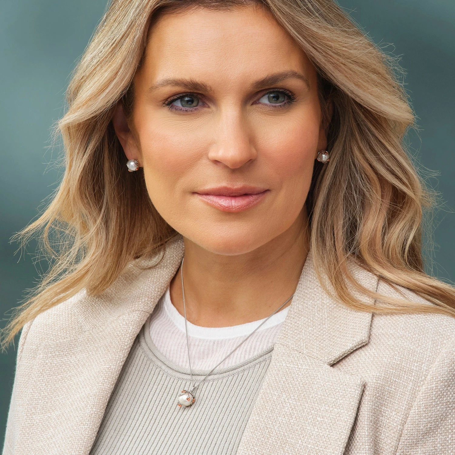 Tree Of Life® Pearl Silver Stud Earrings 4 Tree Of Life® Pearl Silver Stud Earrings - Image 2