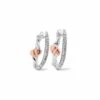 Tree Of Life® Silver Half-Hoop Earrings -Clogau 3STOLHHE