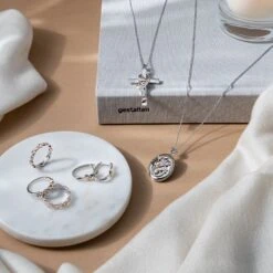 Tree Of Life® Silver Half-Hoop Earrings -Clogau 3STOLHHE 3