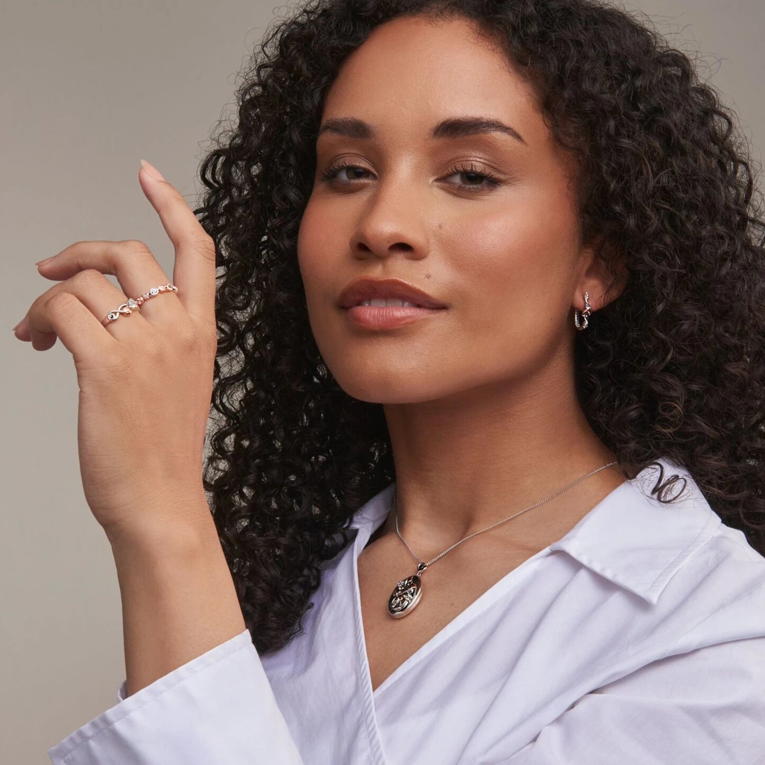 Tree Of Life® Silver And Diamond Locket 4 Tree Of Life® Silver And Diamond Locket - Image 2