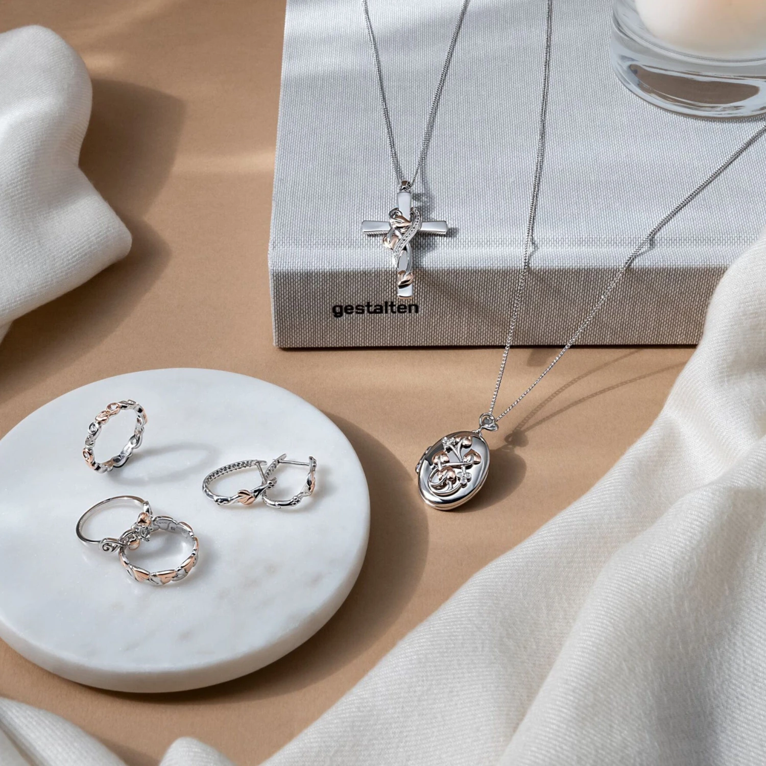 Tree Of Life® Silver And Diamond Locket 5 Tree Of Life® Silver And Diamond Locket - Image 3