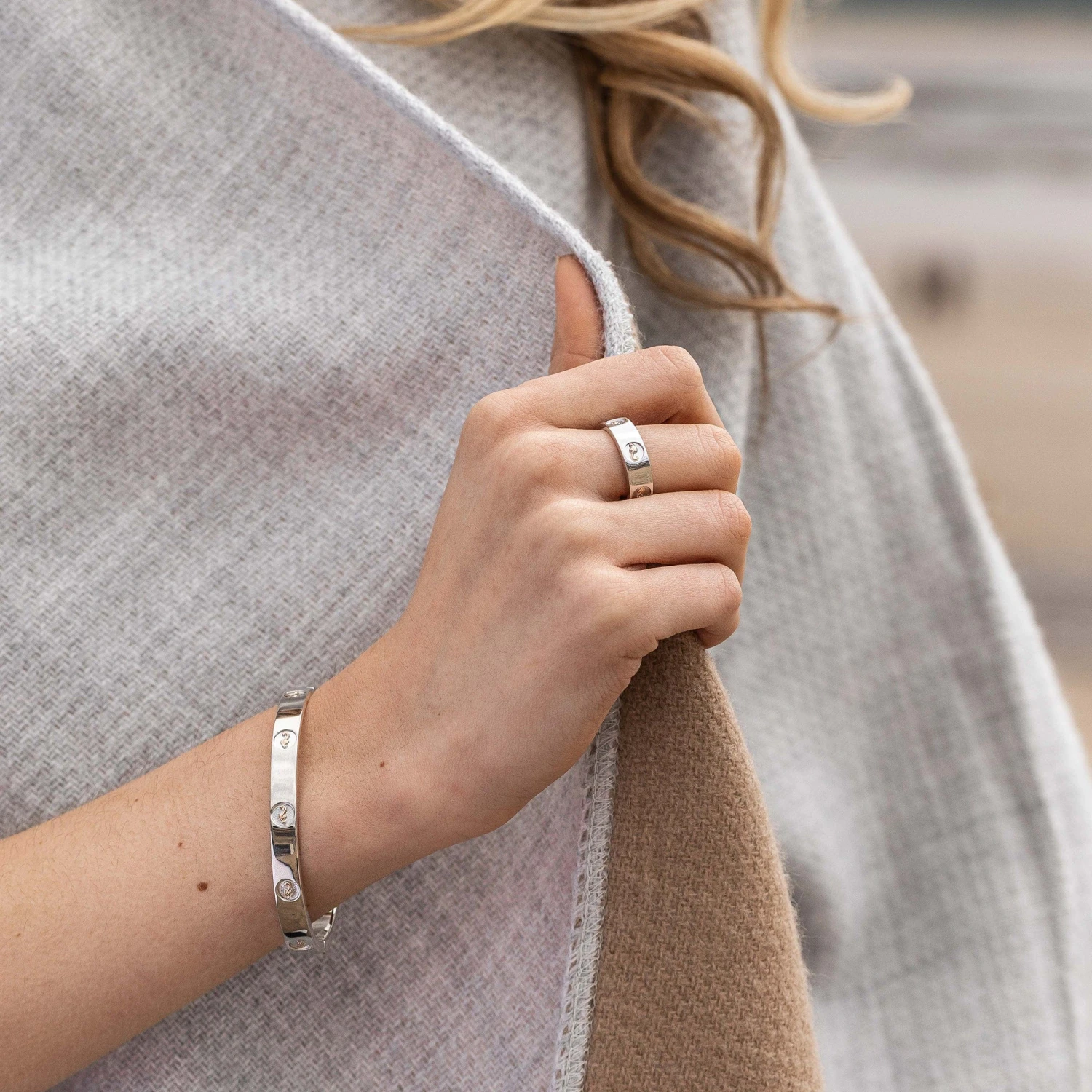 Tree Of Life® Insignia Silver Bangle 4 Tree Of Life® Insignia Silver Bangle - Image 2