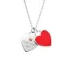 WRU Welsh Heart Silver Pendant -Clogau 3SWRU0658 1 55d015ee dd08 4924 a3fb d80a40222371