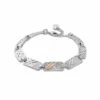 Welsh Tartan Silver Bracelet 2 Welsh Tartan Silver Bracelet -Clogau 3SWTT0348