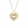 Cariad® Sparkle Gold And Diamond Heart Pendant