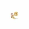 Clogau® Celebration Gold And Laboratory-Created Diamond Bubbles Piercing Stud