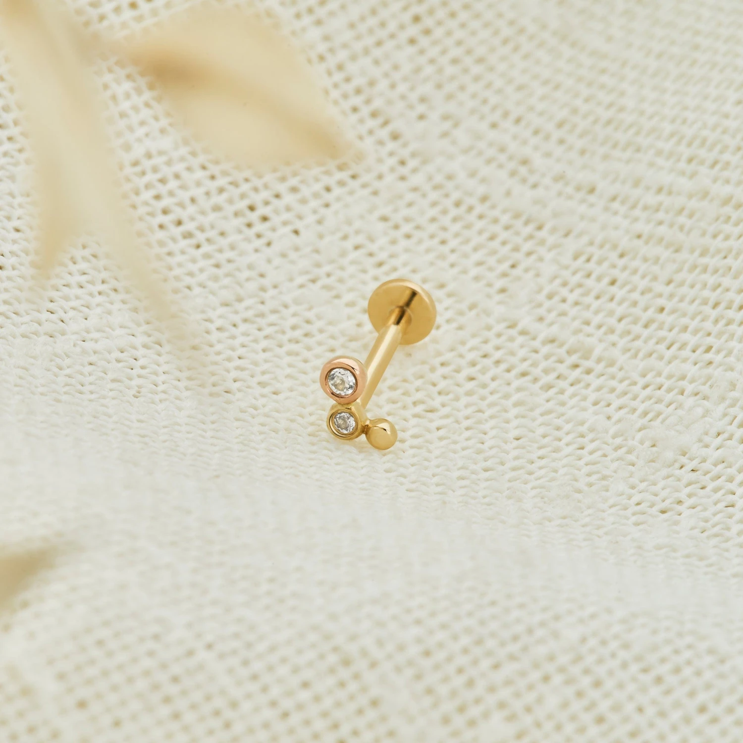 Clogau® Celebration Gold And Laboratory-Created Diamond Bubbles Piercing Stud 4 Clogau® Celebration Gold And Laboratory-Created Diamond Bubbles Piercing Stud - Image 2