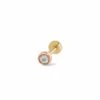 Clogau® Celebration Gold And Laboratory-Created Diamond Piercing Stud -Clogau GCLC0345