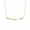 Cariad® Morse Code Gold Diamond And Citrine Necklace -Clogau GCMC0367