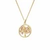 Tree Of Life® Gold Circle Pendant -Clogau GTOL0015 12a8b887 f9a6 44ca b545 2299a74fa06e
