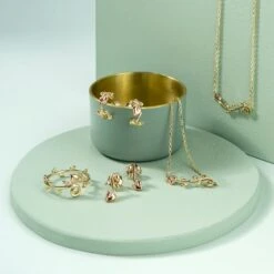 Vine Of Life Gold And Diamond Ring -Clogau GTOL0054 3